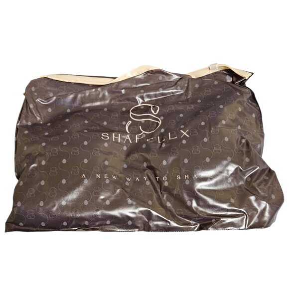 Shapellx Seamless Comfort Wireless Supportive Wide Strap V-Neck Bra Mocha - Picture 6 of 7